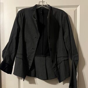 Stylish Black Button-Up Jacket